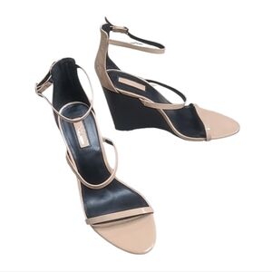 XXI Forever 21 Ankle Strap Wedge Heels